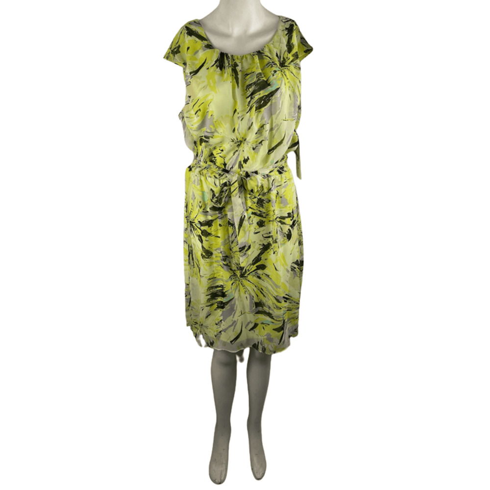 Amanda Lane women's citrus dress size 10